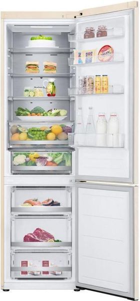Холодильник з морозильною камерою LG GC-B509FEPW &ndash; фото