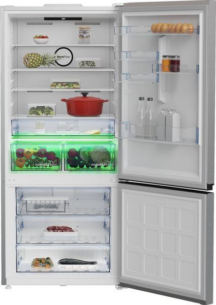 Холодильник з морозильною камерою Beko RCNE730E40SXP &ndash; фото