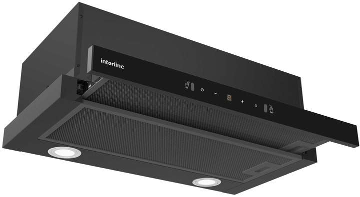 Витяжка телескопічна Interline SLIM ULTRA GLASS BL A/60 &ndash; фото