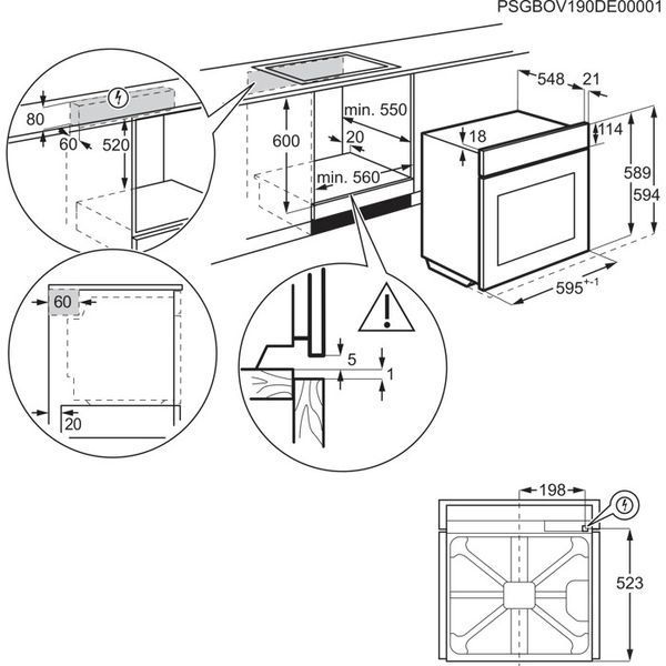 Духовка электрическая Electrolux EOE8P39WV &ndash; фото