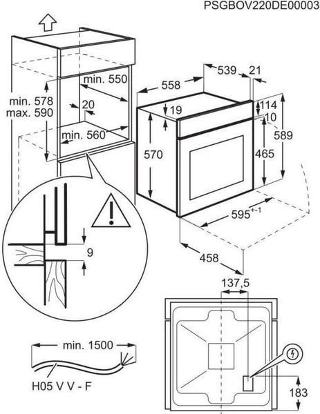 Духова шафа Electrolux EOF3H50BK &ndash; фото