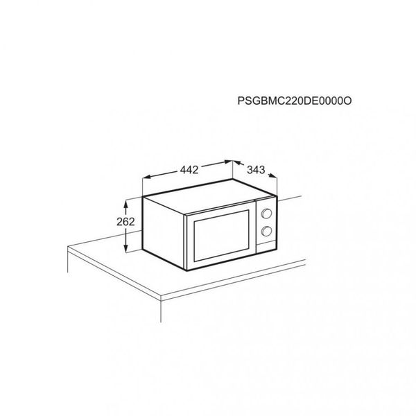 Мікрохвильовка з грилем Electrolux EMZ421MMTI 947607502 фото