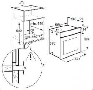 Духовка електрична Zanussi OPZB4230X &ndash; фото