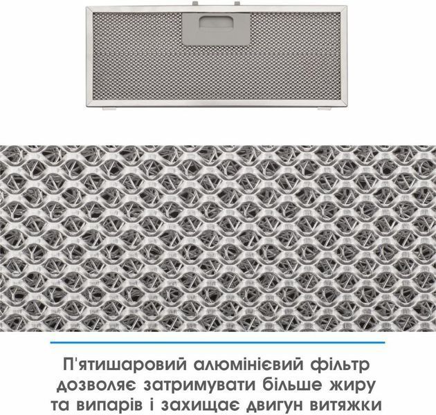 Вбудована витяжка Eleyus UNIA 800 LED 52 WH &ndash; фото