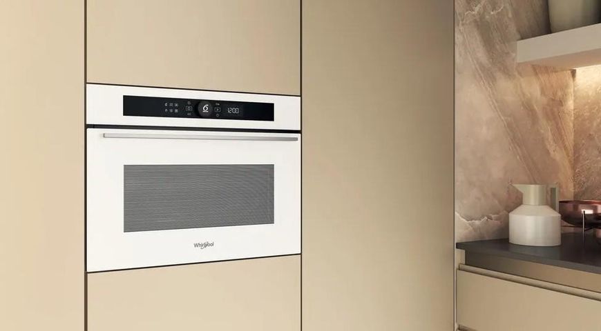 Встраиваемая микроволновая печь с грилем Whirlpool WMW57DHMW &ndash; фото