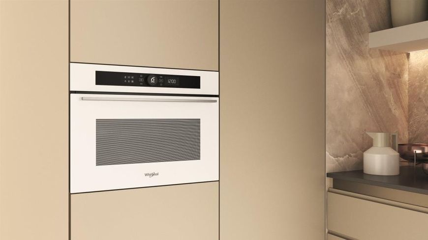 Встраиваемая микроволновая печь с грилем Whirlpool WMW57DHMW &ndash; фото