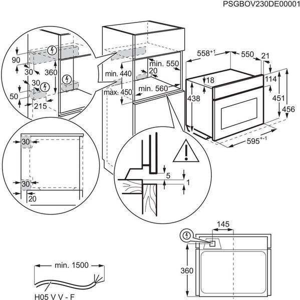 Духовка електрична Electrolux LVL8E09Z &ndash; фото