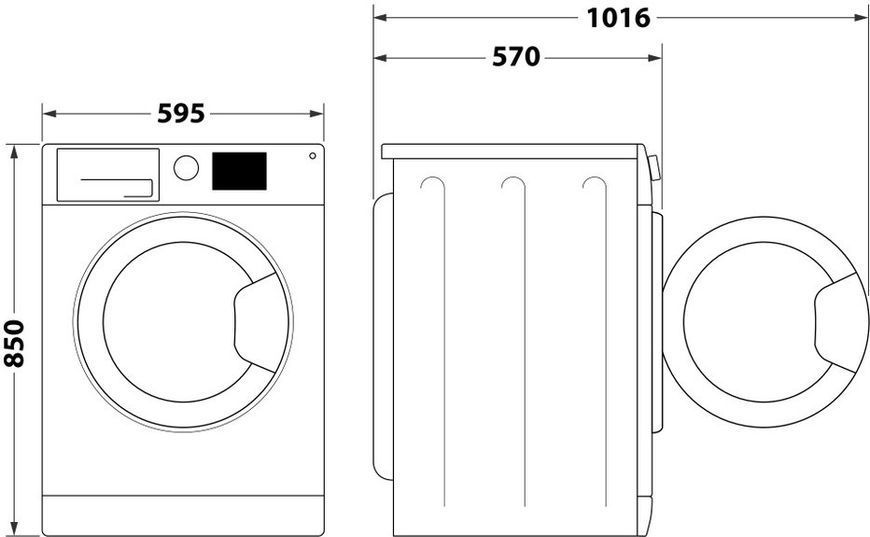 Прально-сушильна машина автоматична Whirlpool FFWD 8649 BV UA &ndash; фото