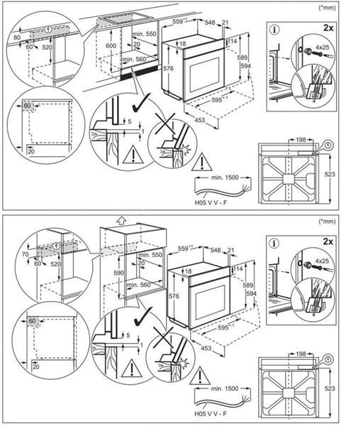 Духовка електрична Electrolux KODEH10H &ndash; фото
