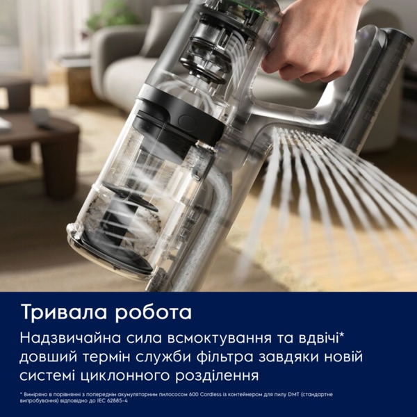 Вертикальний + ручний пилосос (2в1) Electrolux EP61AB21UG &ndash; фото