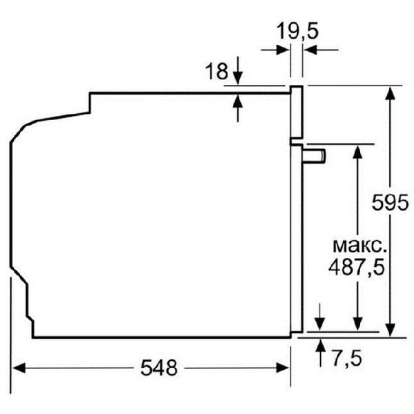 Духовка электрическая Bosch HMG636BS1 4242002808178 фото