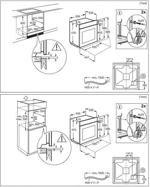 Духовка електрична Electrolux LOFGF00BK &ndash; фото