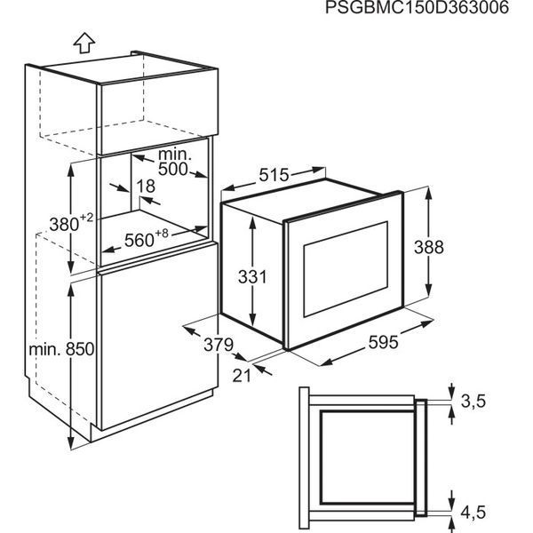 Микроволновка с грилем Electrolux EMT25203C &ndash; фото