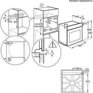Духовка електрична Electrolux OKC8H39WV &ndash; фото