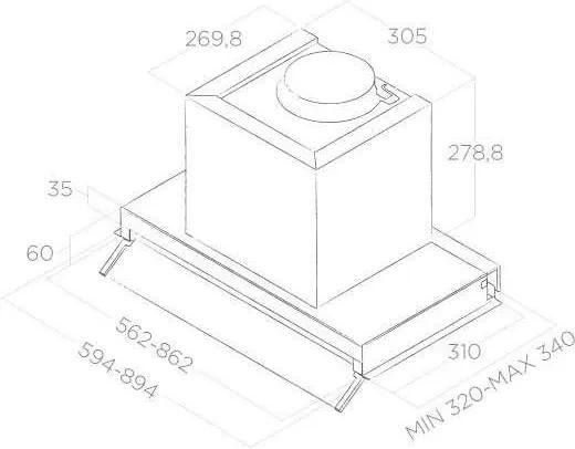Elica BOXIN LX-BL MAT-A-60 &ndash; фото