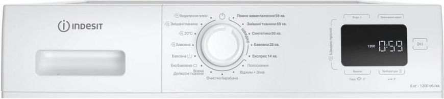 Пральна машина автоматична Indesit IM 602B MY TIME UA &ndash; фото