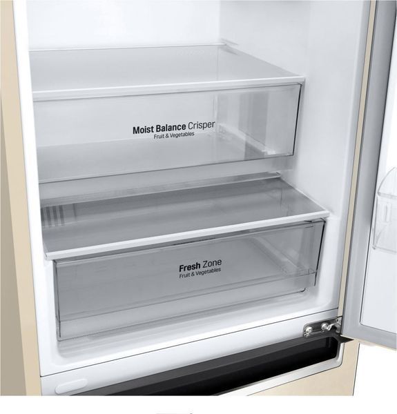Холодильник з морозильною камерою LG GC-B509MEWM &ndash; фото