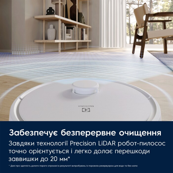 Робот-пилосос з вологим прибиранням Electrolux 700 Series ER71UW2SW &ndash; фото