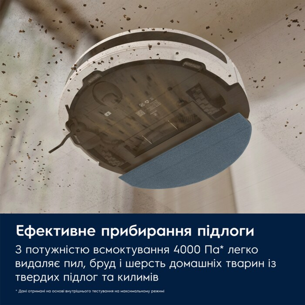 Робот-пилосос з вологим прибиранням Electrolux 700 Series ER71UW2SW &ndash; фото