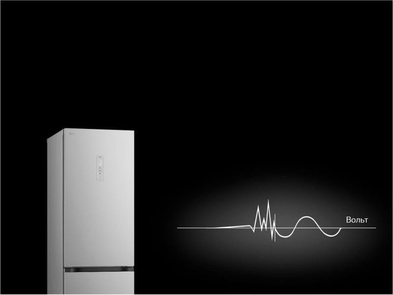 Холодильник з морозильною камерою LG GC-B509EMTM &ndash; фото
