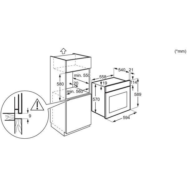 Духовка електрична Electrolux KODEC70BZ &ndash; фото