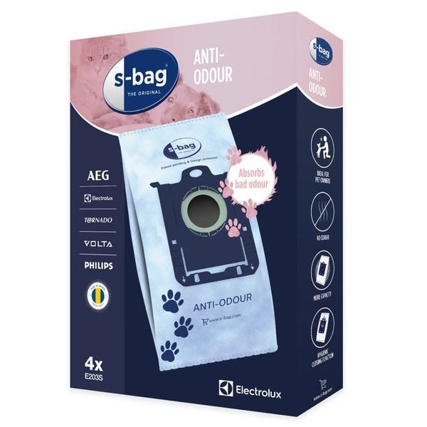 Мішок для пилососа одноразовий S-BAG Electrolux E203S &ndash; фото