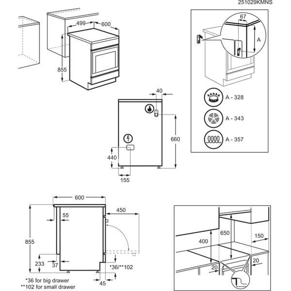Комбінована плита Electrolux LKM520011X &ndash; фото