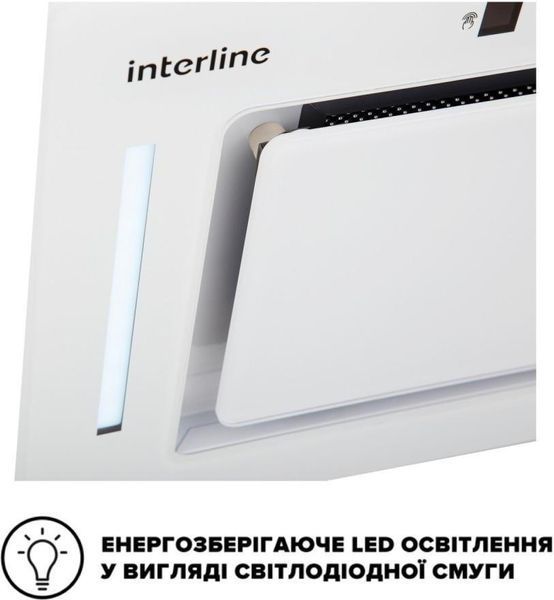 Витяжка вбудована Interline JOLLY WH A/60/GL/K &ndash; фото