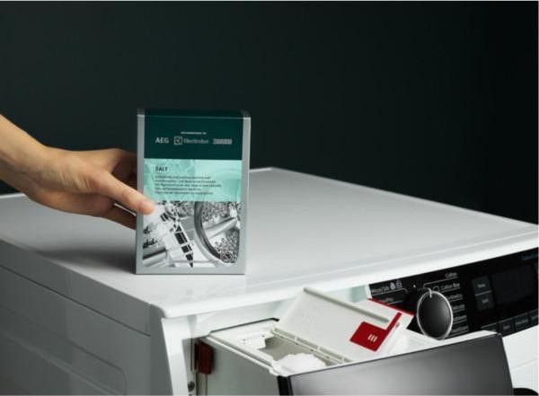 Соль для посудомоечной и стиральной машины - Рекомендовано Electrolux, AEG и Zanussi M3GCS201 &ndash; фото