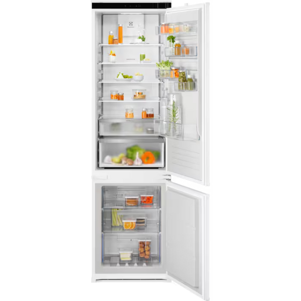 Вбудований холодильник Electrolux ENA7CE19S, інверторний, 188 см, білий, TwinTech No Frost &ndash; фото