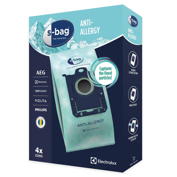 Мішок для пилососа одноразовий S-BAG Electrolux E206S &ndash; фото