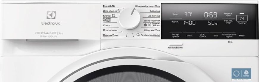 Пральна машина автоматична Electrolux EW7F3684UU &ndash; фото
