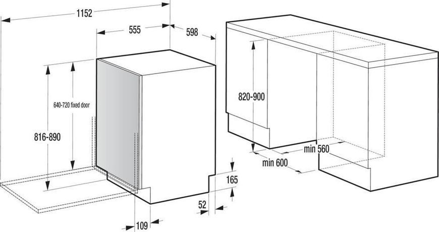 Посудомийна машина Gorenje GV673C65 &ndash; фото
