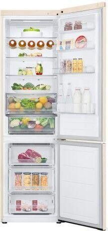 Холодильник з морозильною камерою LG GC-B509FEMW &ndash; фото