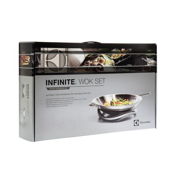 Сковорода WOK Electrolux INFI-WOK Infinite чорна сталь &ndash; фото