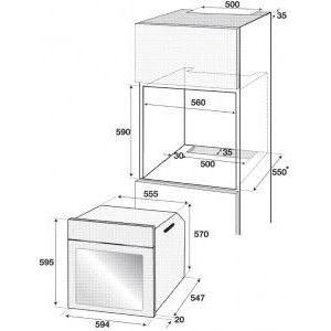 Духовка электрическая Beko BIM24300BS 8690842054662 фото