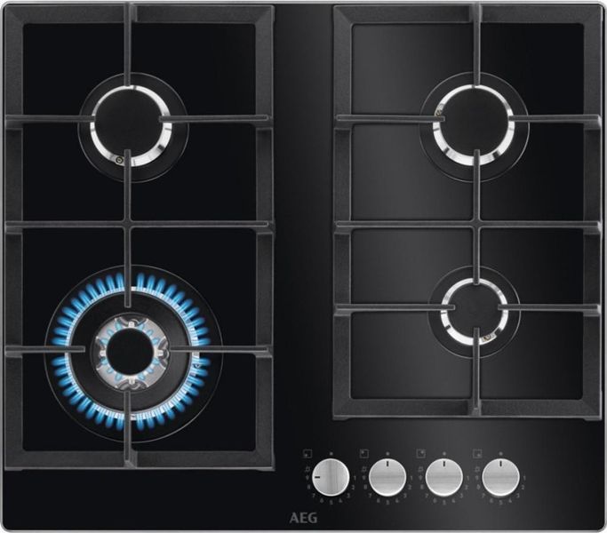 Варочная поверхность газовая AEG HKB64420NB &ndash; фото