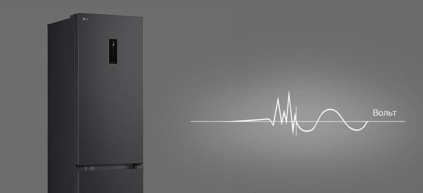Холодильник з морозильною камерою LG GC-B509ETLM &ndash; фото