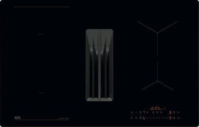 Варочная поверхность AEG NCT84B03CB &mdash; черная стеклокерамика, Hob&sup2;Hood&reg; &ndash; фото