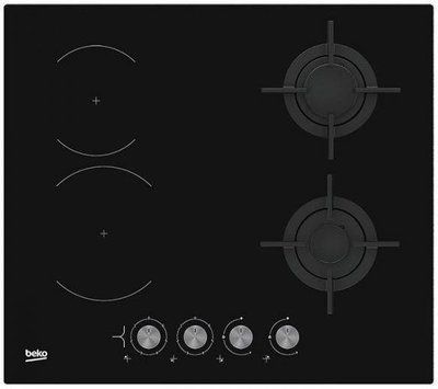Комбінована варильна поверхня Beko HILM 64222 S &ndash; фото