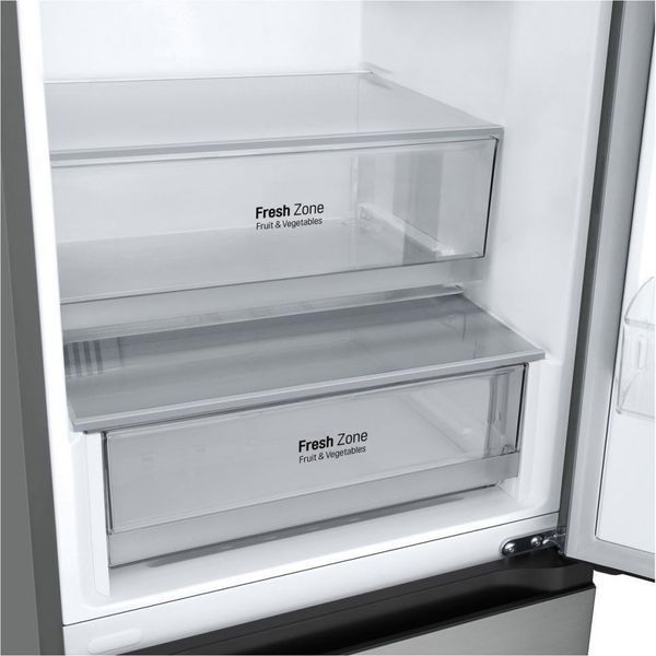 Холодильник з морозильною камерою LG GC-B509FNMW &ndash; фото