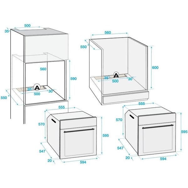 Духовка электрическая Beko BIM25301XCS 8690842018015 фото