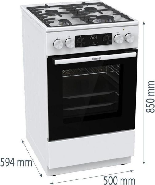 Комбінована плита Gorenje GKS5C73WF &ndash; фото