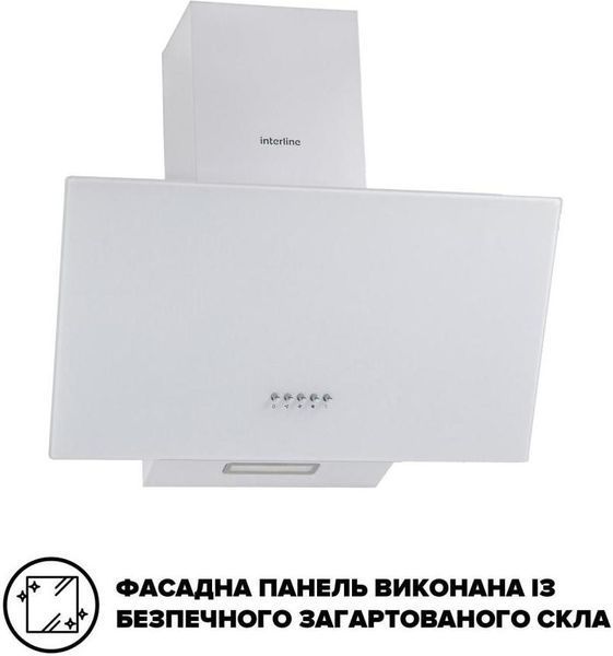 Витяжка похила Interline TEFFI WH A/60/GL/PB &ndash; фото