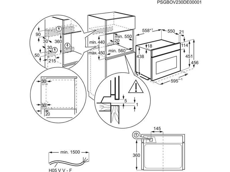 Духовка електрична AEG NKP9S821T &ndash; фото