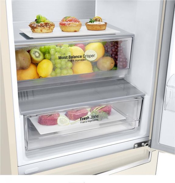 Холодильник з морозильною камерою LG GC-B509SESM &ndash; фото
