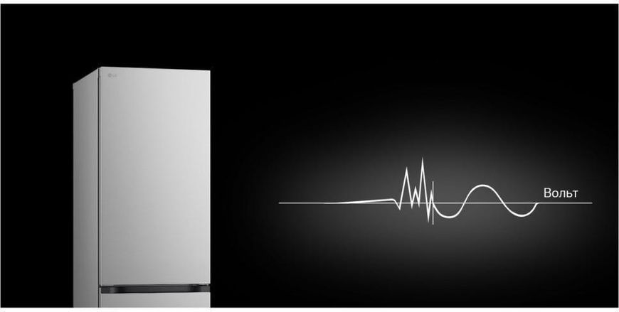Холодильник з морозильною камерою LG GC-B509EMSM &ndash; фото